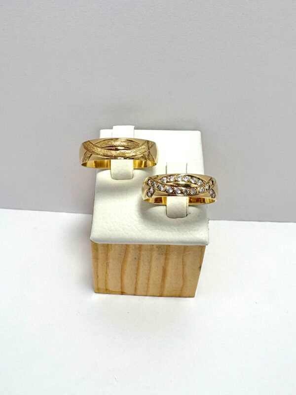 Argollas de Matrimonio Oro 18k
