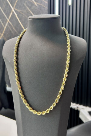 Cadena Hombre Turbillón Oro 18k