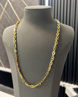 Cadena de hombre 60cm Oro 18k