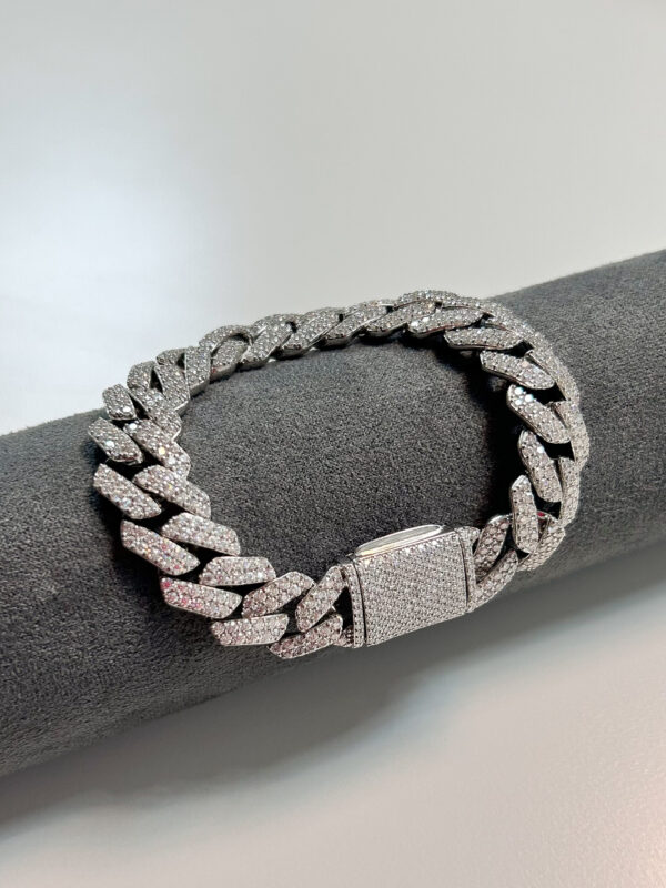 Pulsera Cubana Silver VVS1