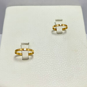 Anillos ilusiones de oro 18k 2mm/2gr, diseño Tubo