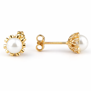 ab24f4b5-a00e-4438-bdbc-db16ea301653 Aros perla cultivada cuello de payaso Oro 18k