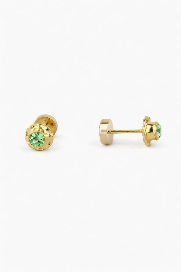 Aros abridores infantiles 14k Tamaño pequeño 4mm