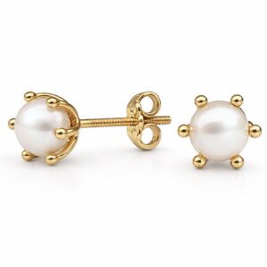 img_5331-3 Aros perla cultivada pistilo Oro 18k
